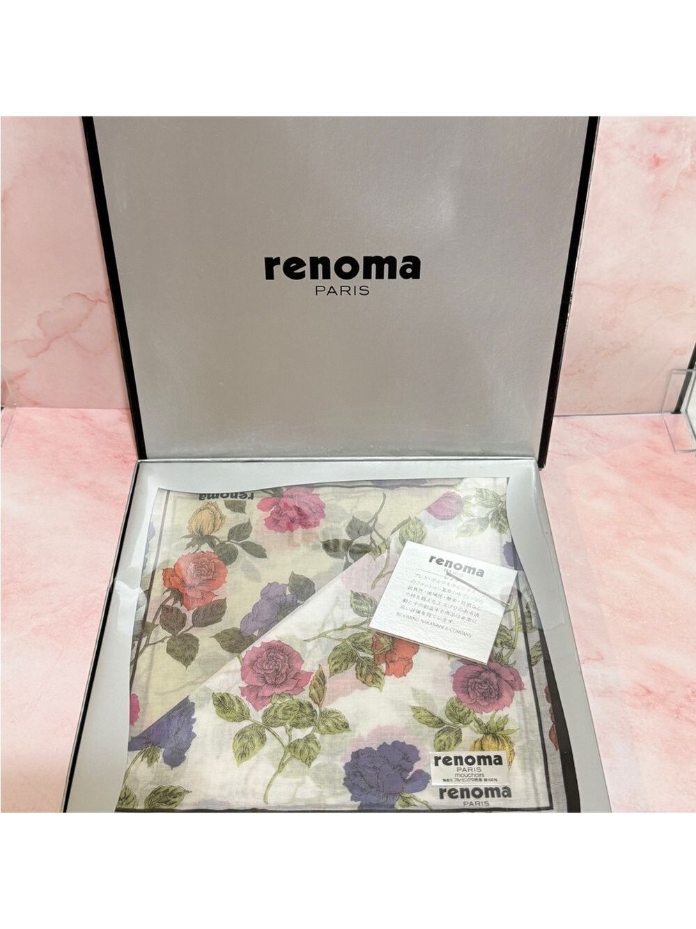 Floral Scarf - Multicolor - Picture 2 of 6
